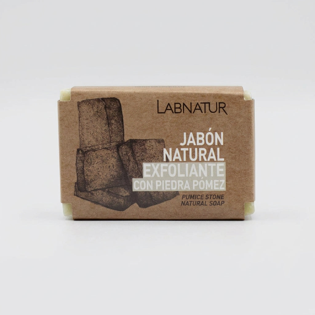 Labnatur Jabón Natural Exfoliante de Piedra Pómez 100g - LABNATUR BIO - cosmética