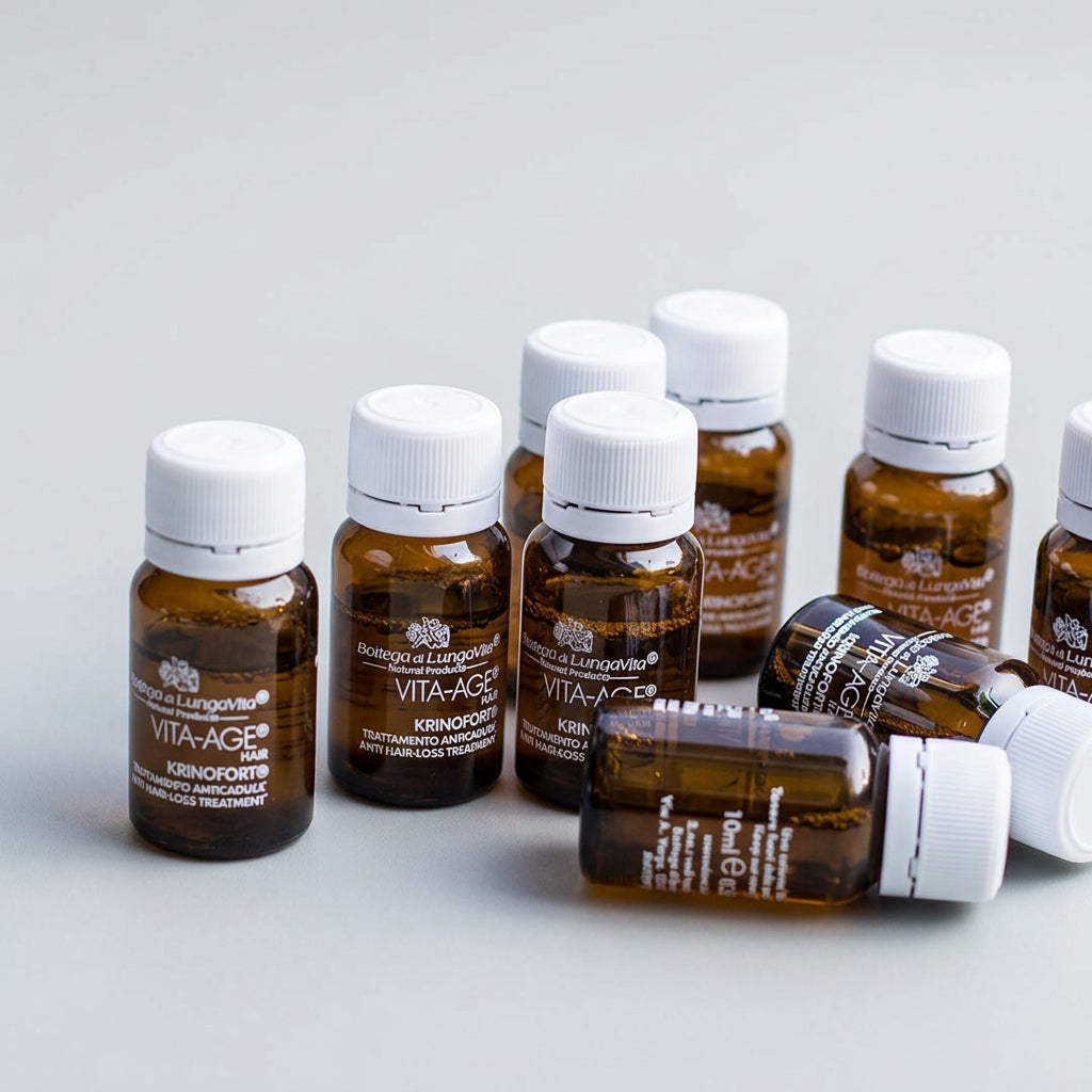 Bottega di Lungavita Krinofort Viales Anticaída 10 Viales - BOTTEGA DI LUNGAVITA - cosmética