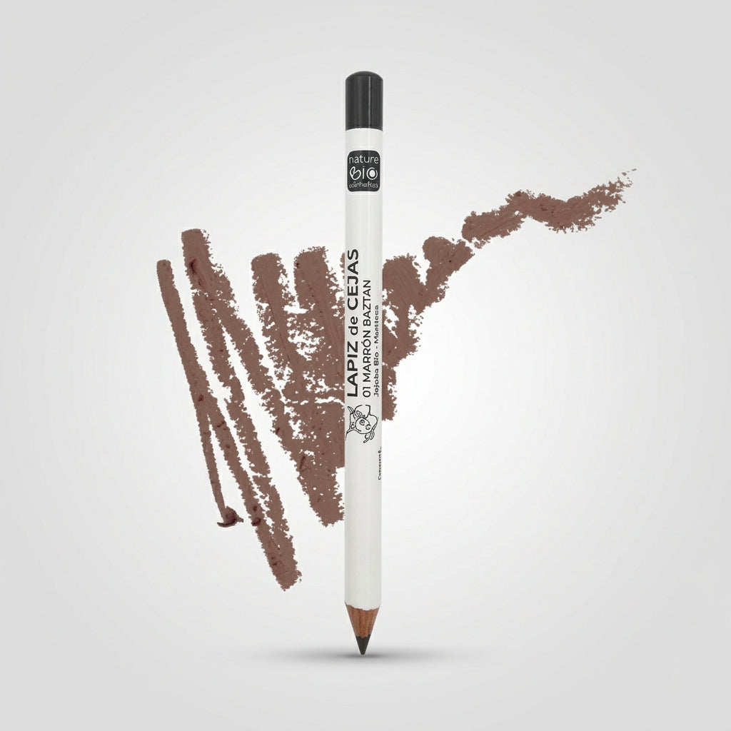 NaturaBIO Lápiz de Cejas 01 Marrón Baztán - NATURABIO COSMETICS - cosmética natural