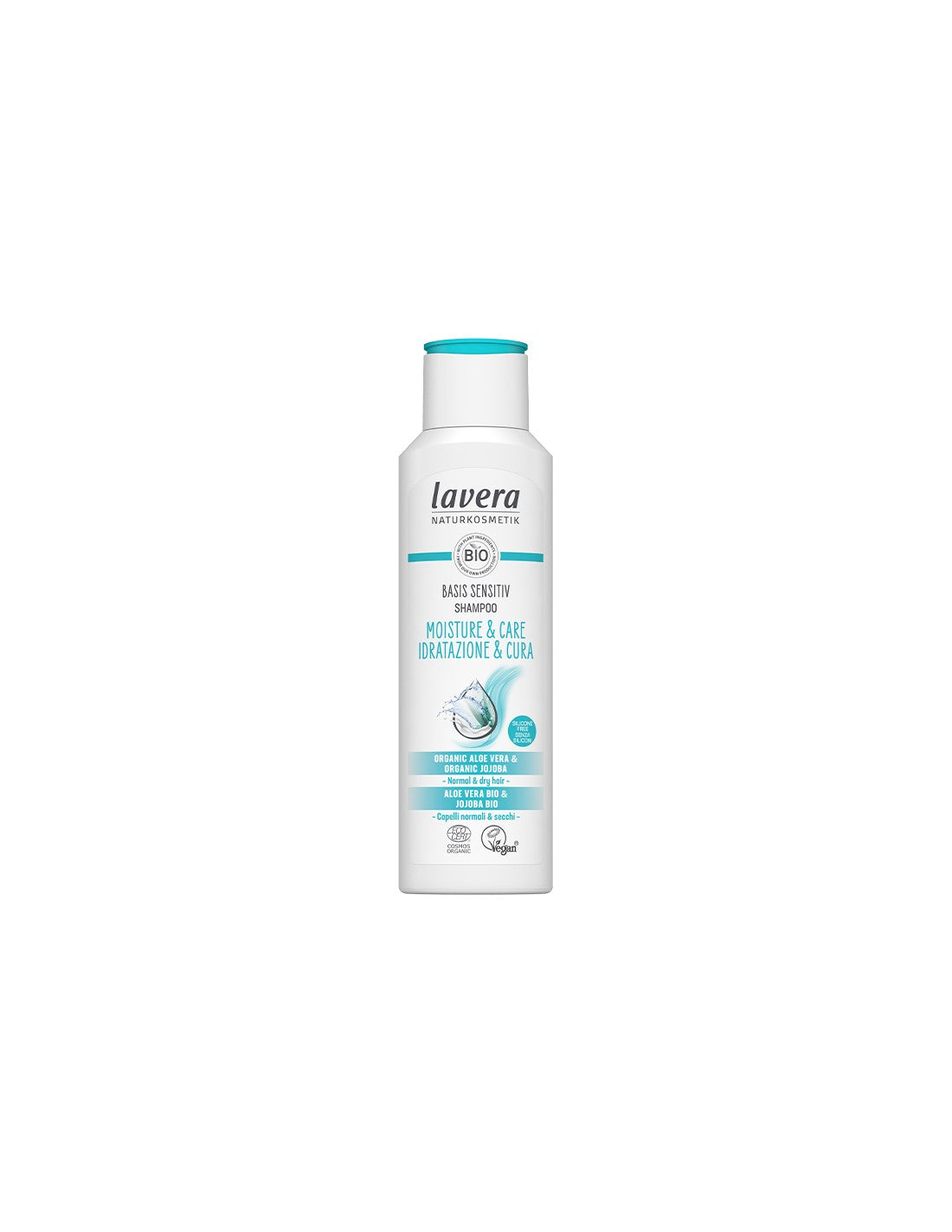 Lavera Champu Hidrata y Cuida Basis Sensitiv 250ml