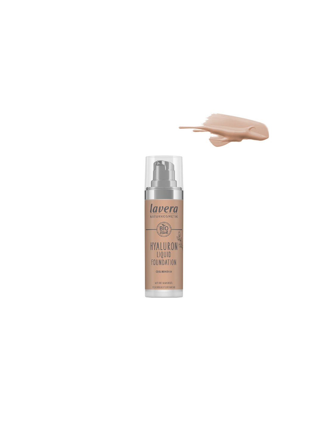 Lavera Maquillaje Fluido Hyaluron 04 Cool Honey 30ml