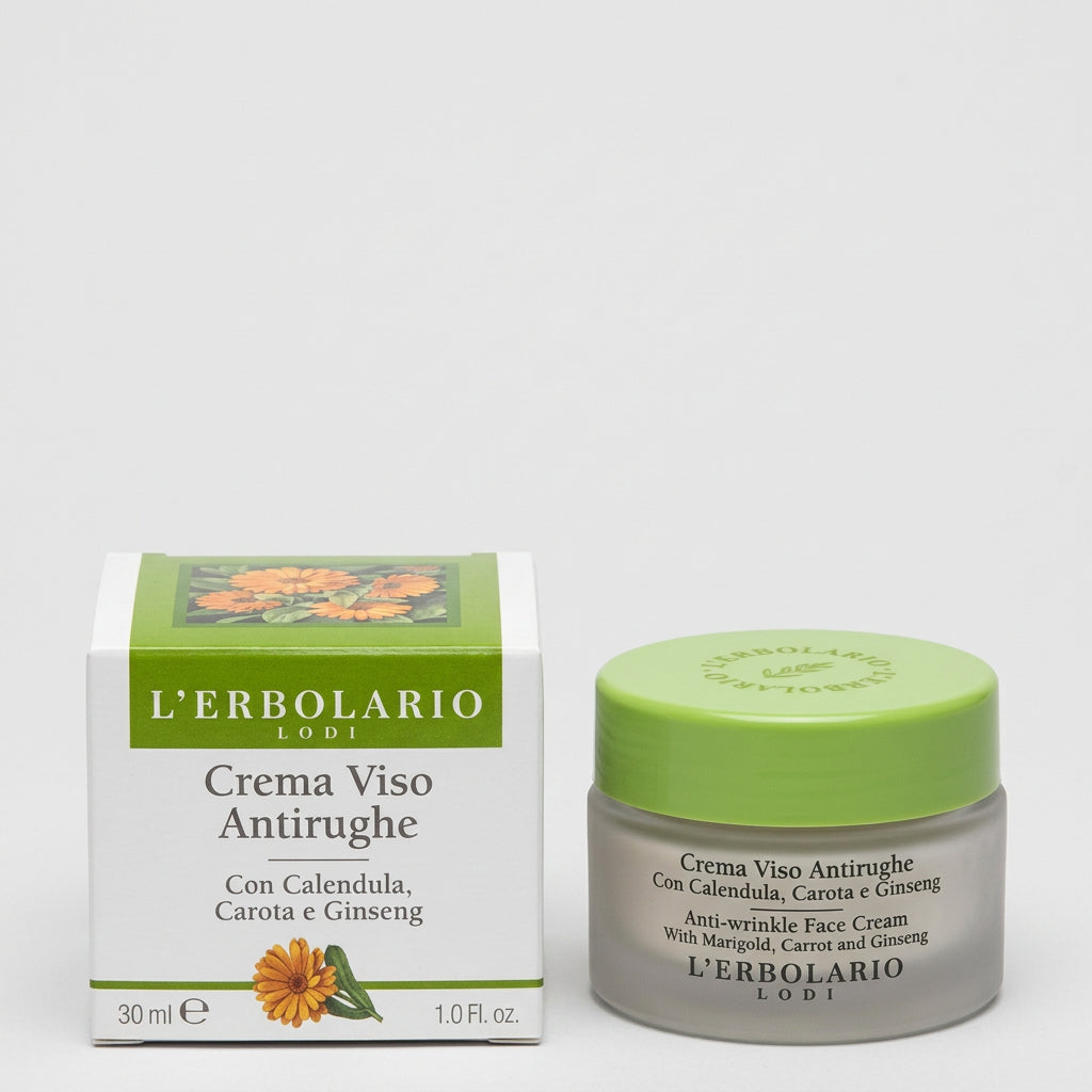 L'Erbolario Crema Facial Antiarrugas Caléndula y Zanahoria 30ml - L'ERBOLARIO - cosmética natural