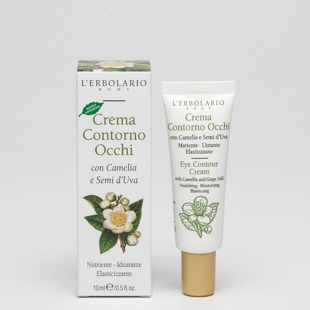 L'Erbolario Contorno de Ojos Camelia y Semillas 15ml