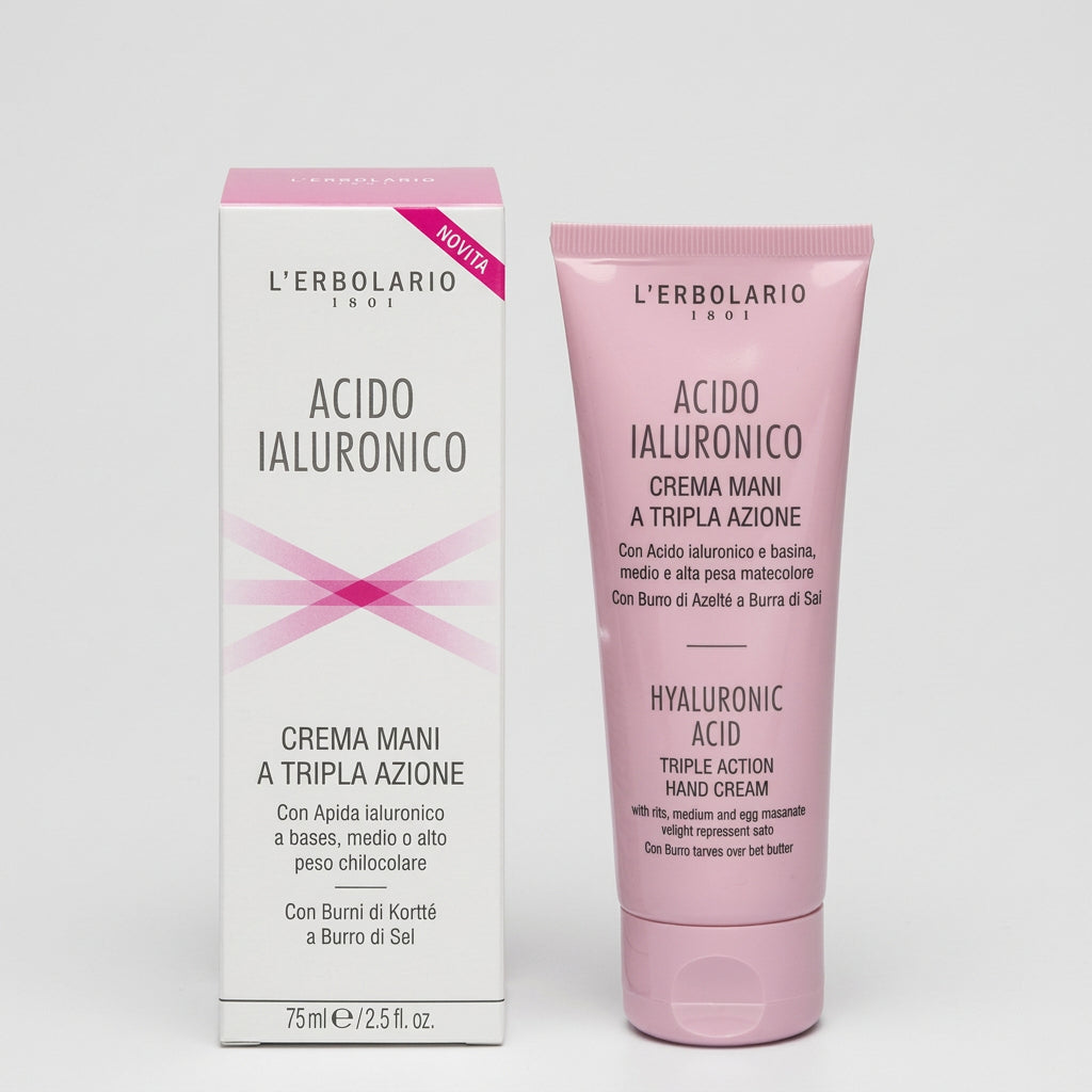 L'Erbolario Ácido Hialurónico Crema de Manos 75ml