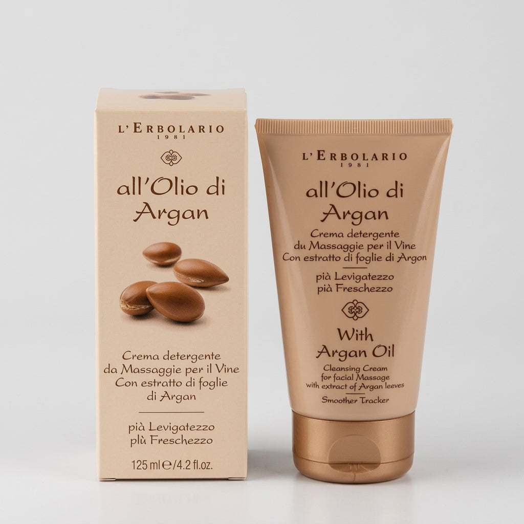 L'Erbolario Limpiador Facial Cremoso de Argán 125ml