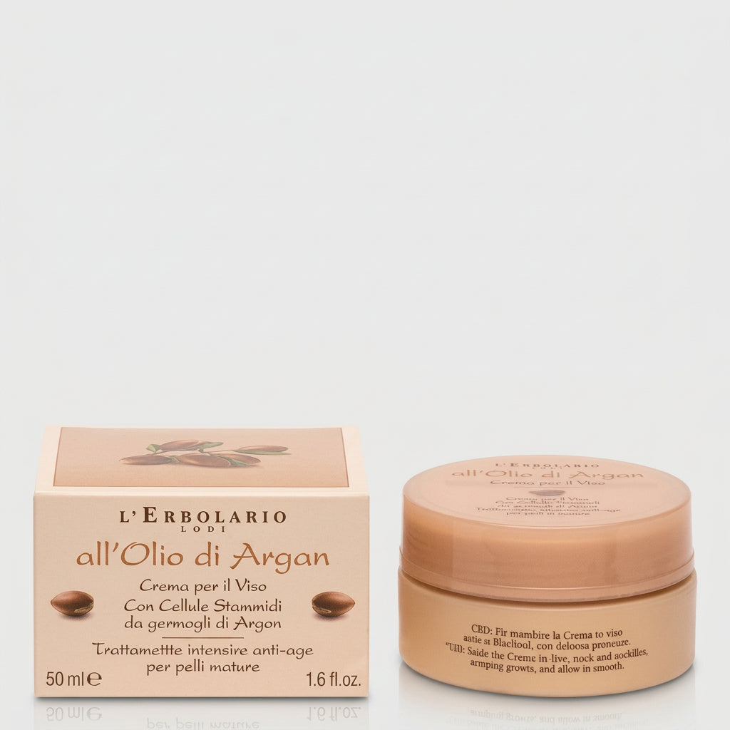 L'Erbolario Crema Facial Intensiva Antiedad Argán 50ml - L'ERBOLARIO - cosmética natural
