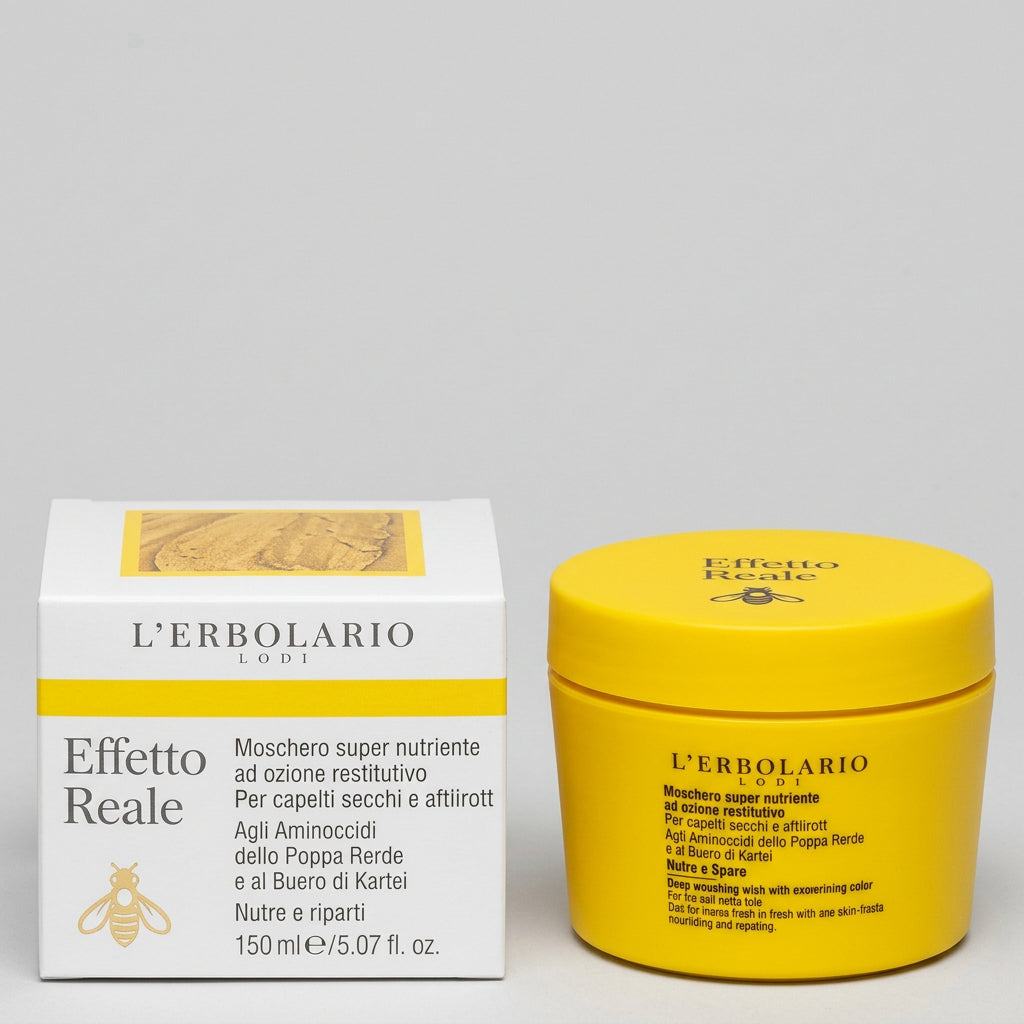 L'Erbolario Efecto Real Mascarilla Nutritiva Reparadora 150ml - L'ERBOLARIO - cosmética natural