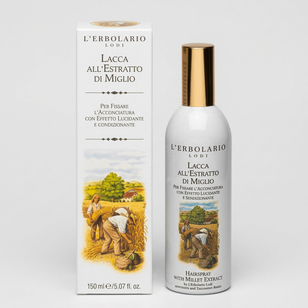 L'Erbolario Laca Fijadora con Extracto de Mijo y Soja 150ml