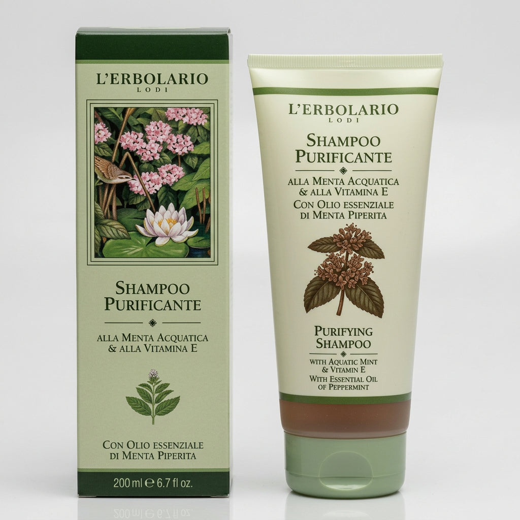 L'Erbolario Champú de Menta 200ml