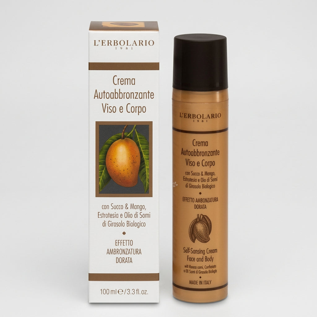 L'Erbolario Crema Autobronceadora con Zumo de Mango 100ml