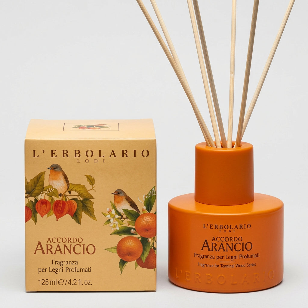 L'Erbolario Mikado Ambientador Accordo Naranjo 125ml - L'ERBOLARIO - cosmética natural