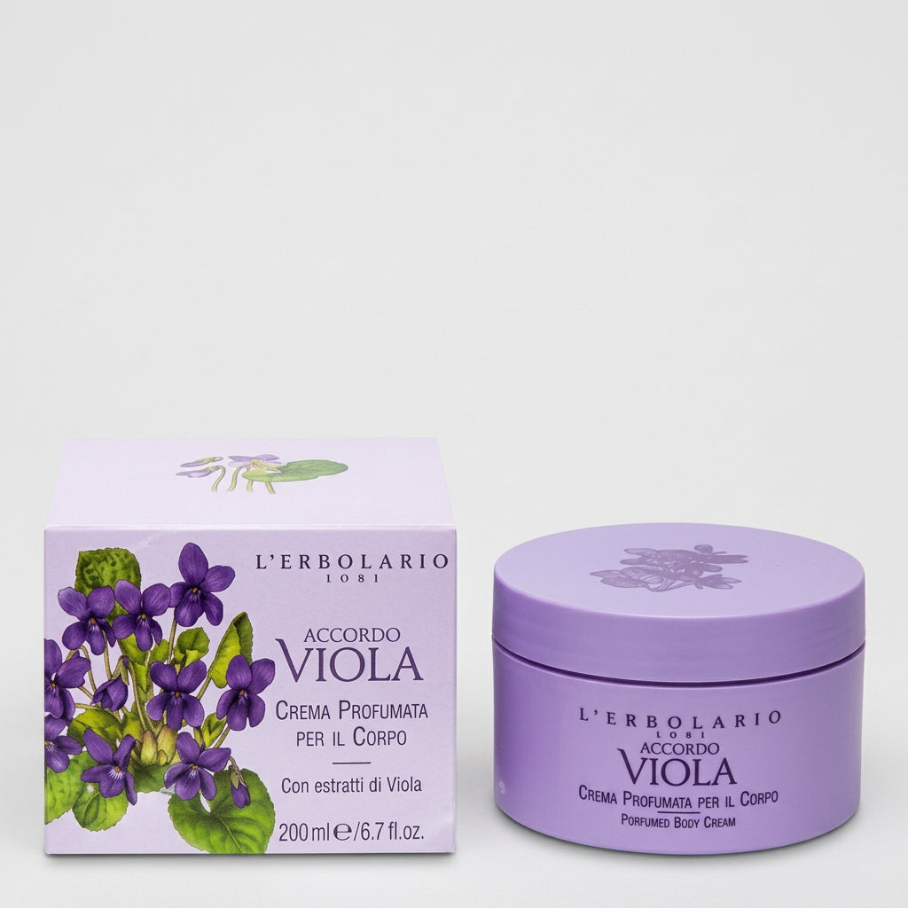 L'Erbolario Crema Corporal Perfumada Accordo Violeta 200ml