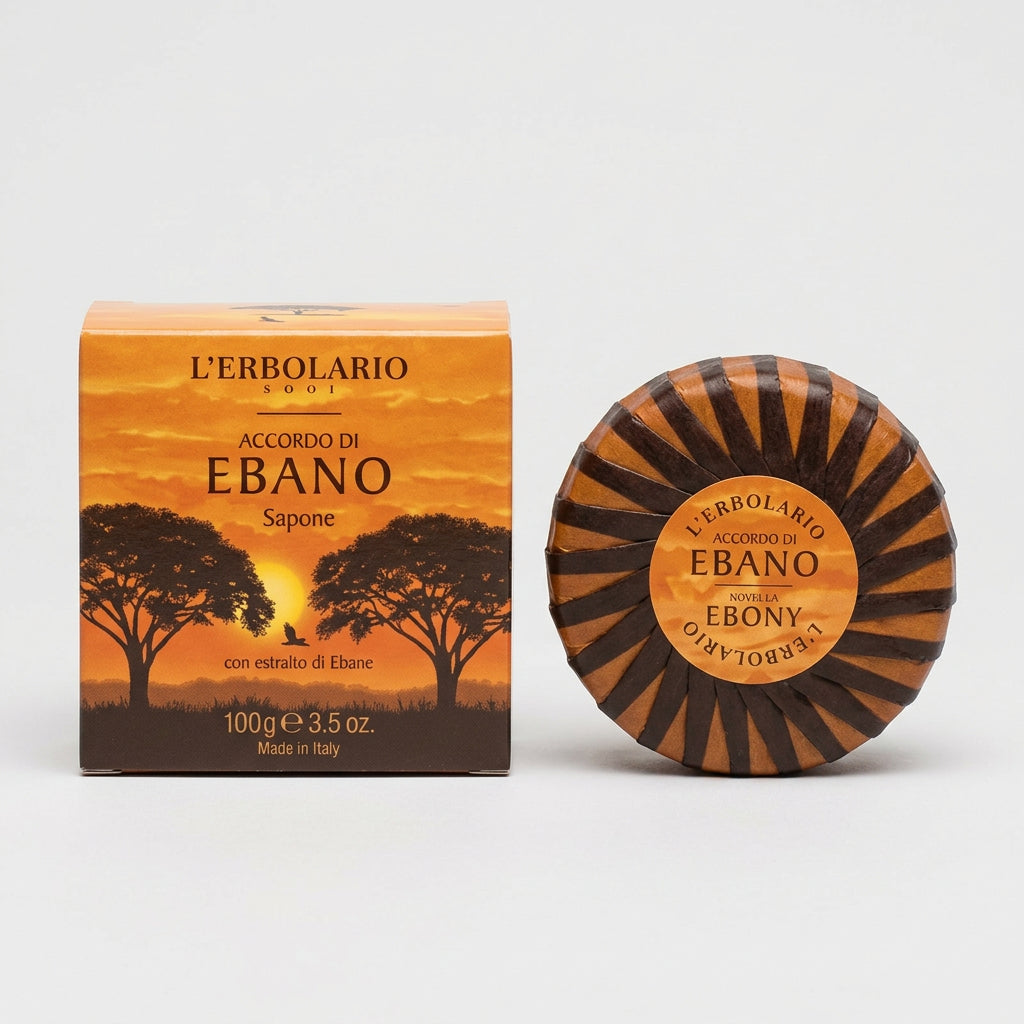 L'Erbolario Jabón Perfumado Accordo Ébano 100g