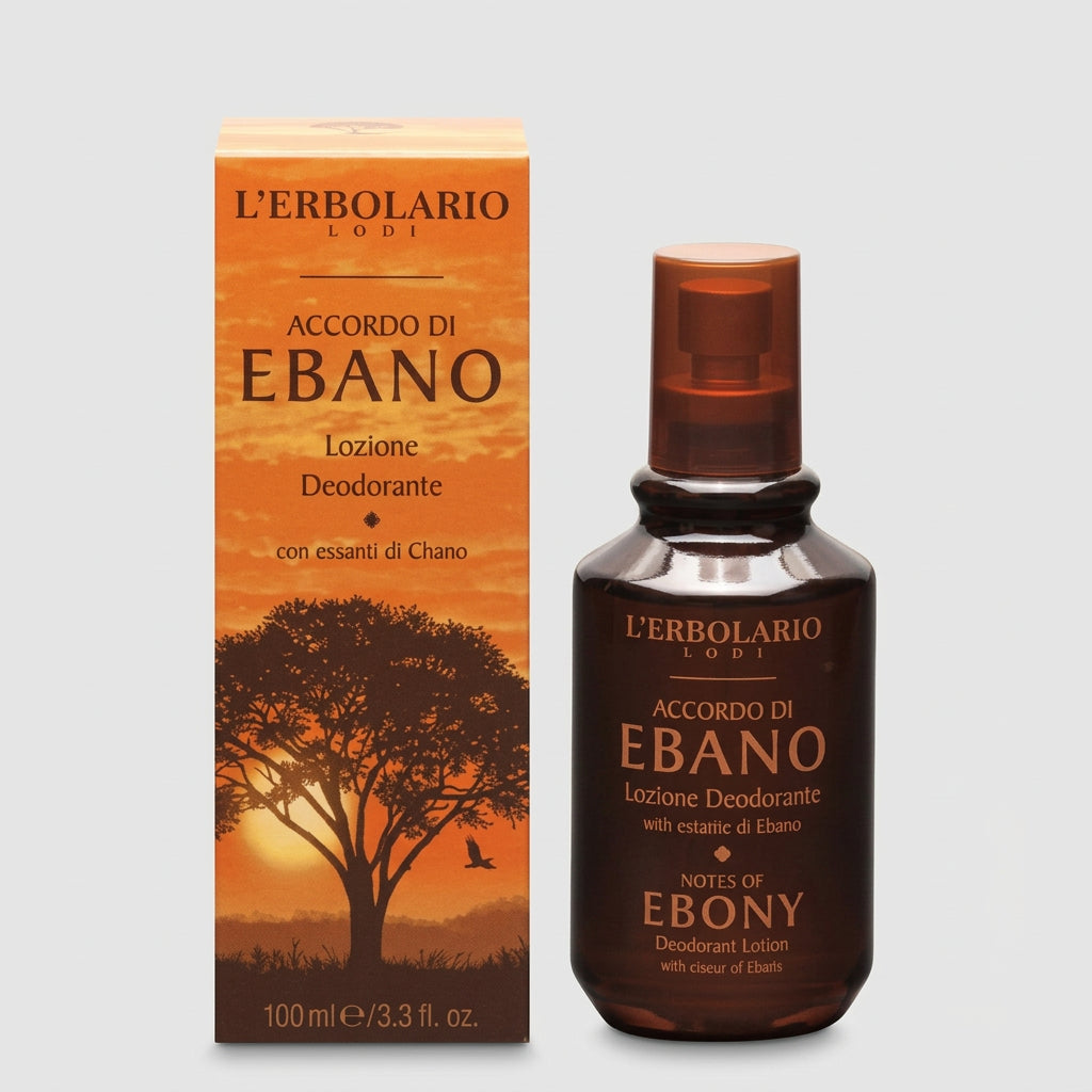 L'Erbolario Loción Desodorante Accordo Ébano 100ml
