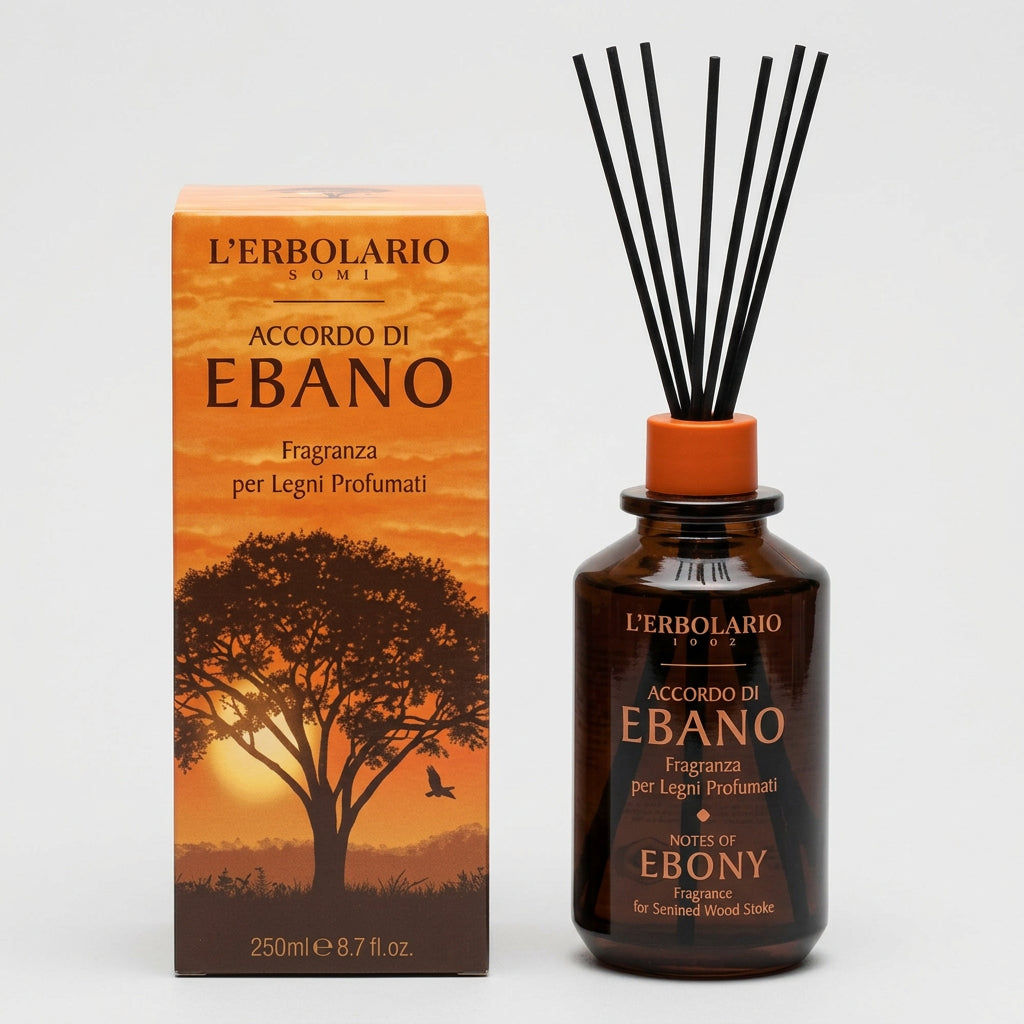 L'Erbolario Mikado Ambientador Accordo Ébano 200ml - L'ERBOLARIO - cosmética natural