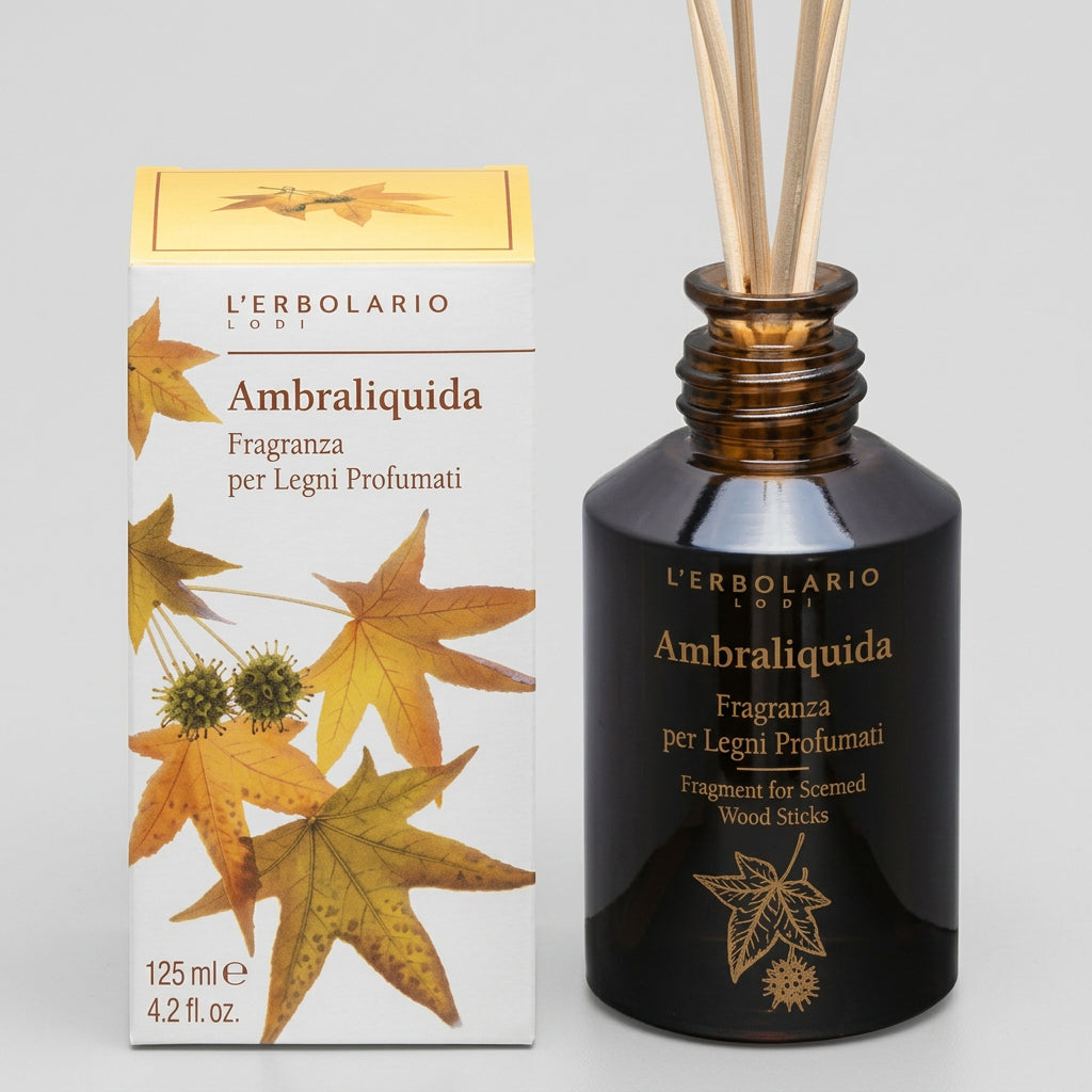 L'Erbolario Mikado Ambientador Ambraliquida 125ml - L'ERBOLARIO - cosmética natural
