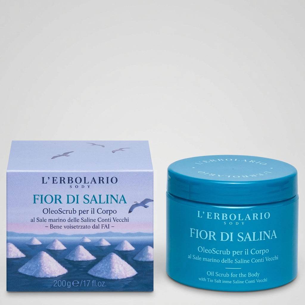 L'Erbolario Flor de Salina Aceite Scrub Corporal 500ml