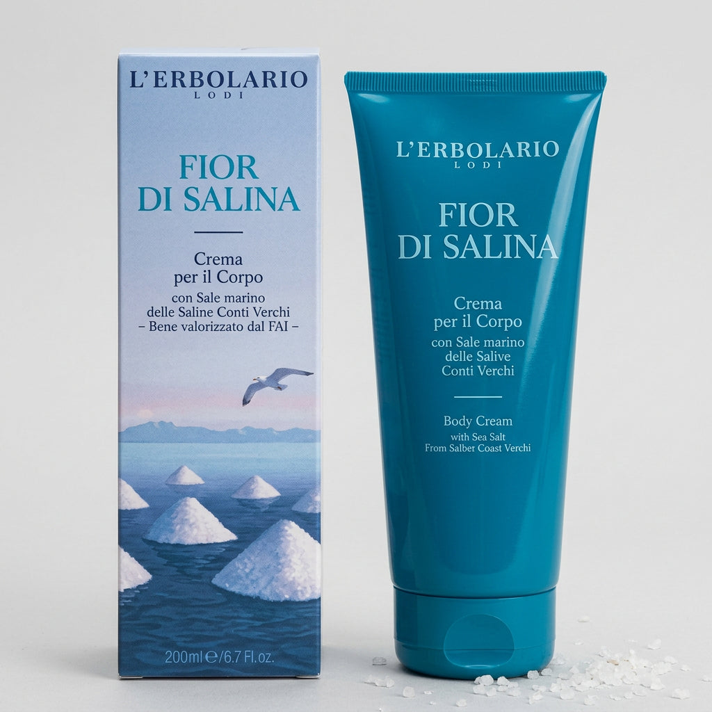 L'Erbolario Flor de Salina Crema Corporal 200ml