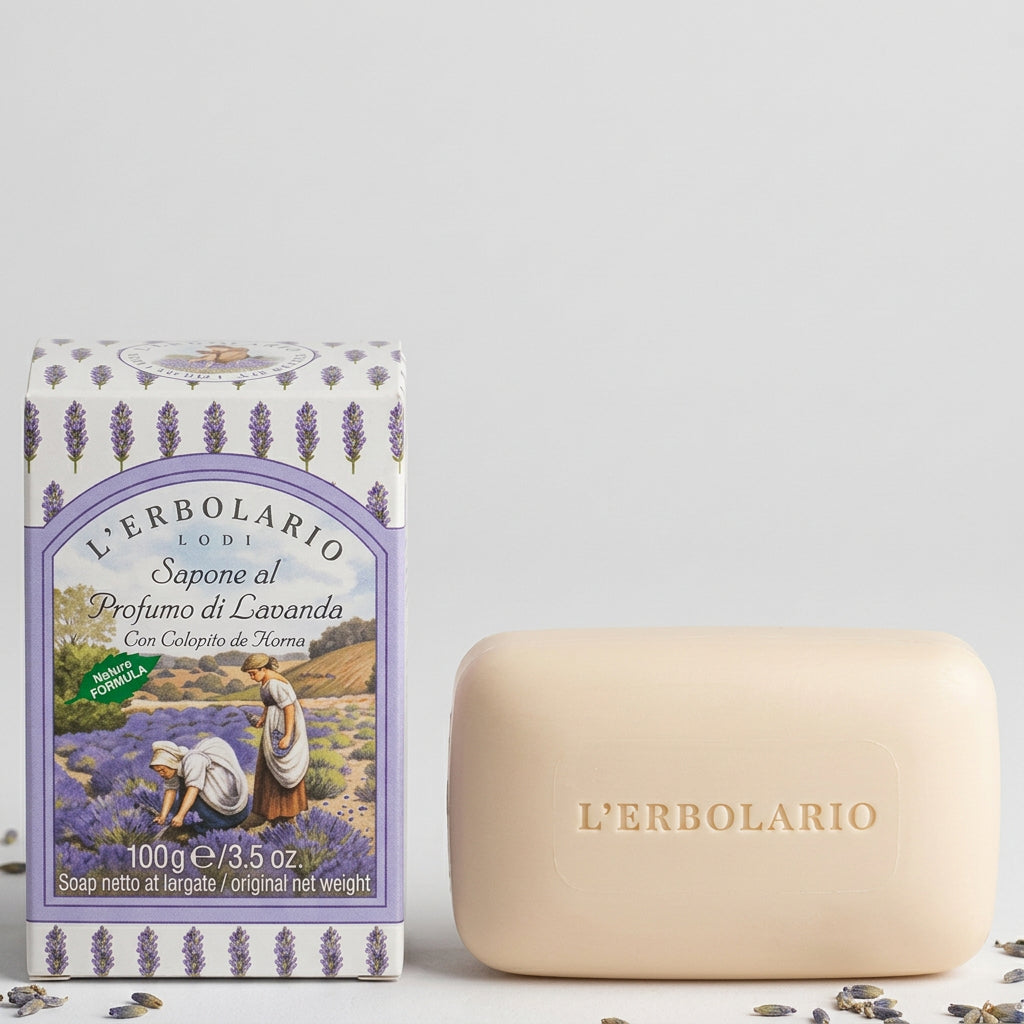 L'Erbolario Lavanda Jabón Perfumado 100g