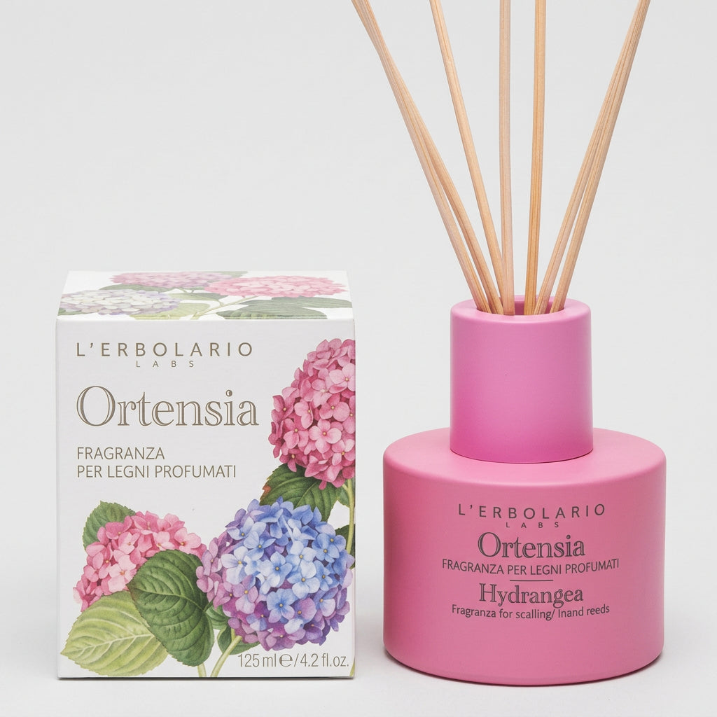 L'Erbolario Mikado Ambientador Hortensia 125ml - L'ERBOLARIO - cosmética natural