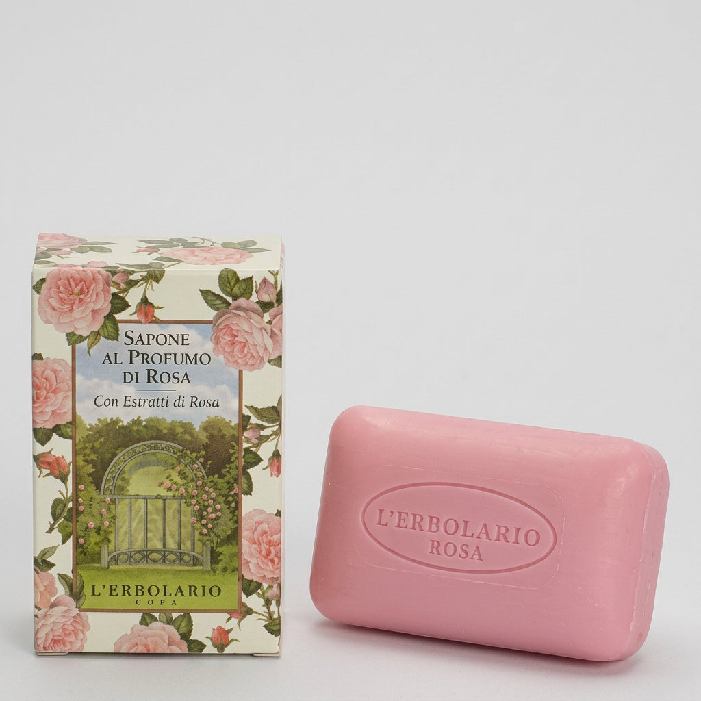 L'Erbolario Jabón Perfumado Rosa 100g