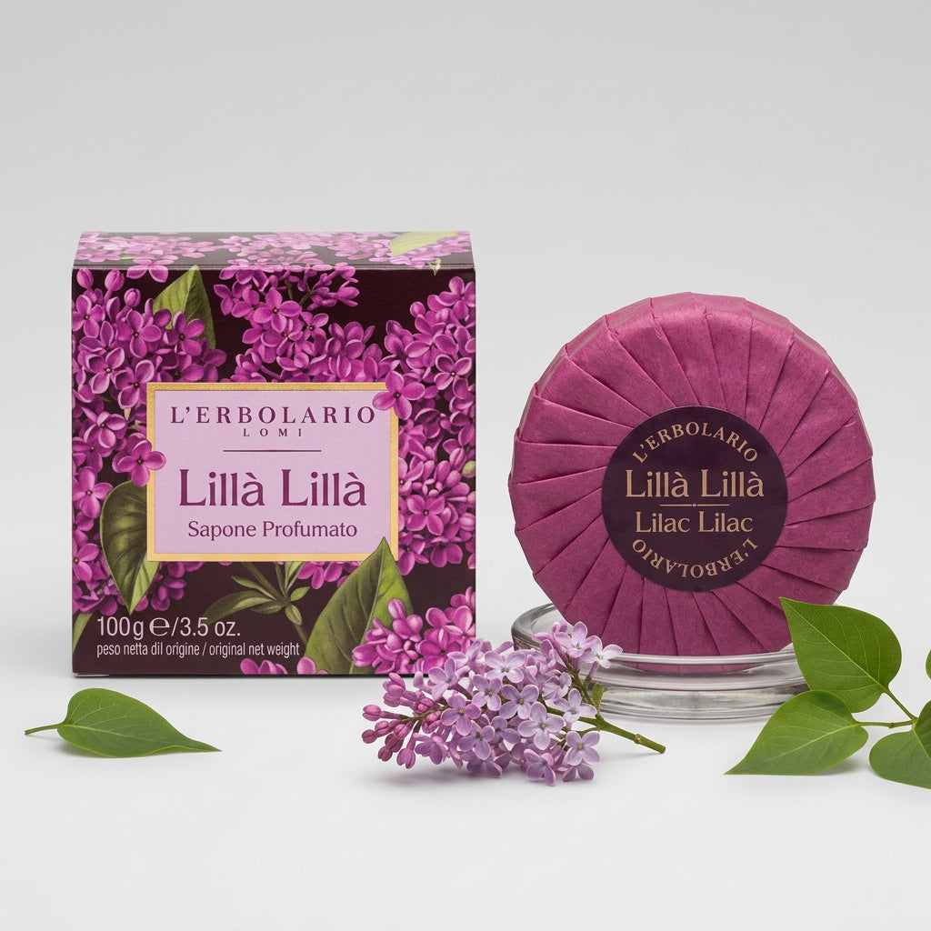 L'Erbolario Lilla Jabón Perfumado 100g - L'ERBOLARIO - cosmética natural