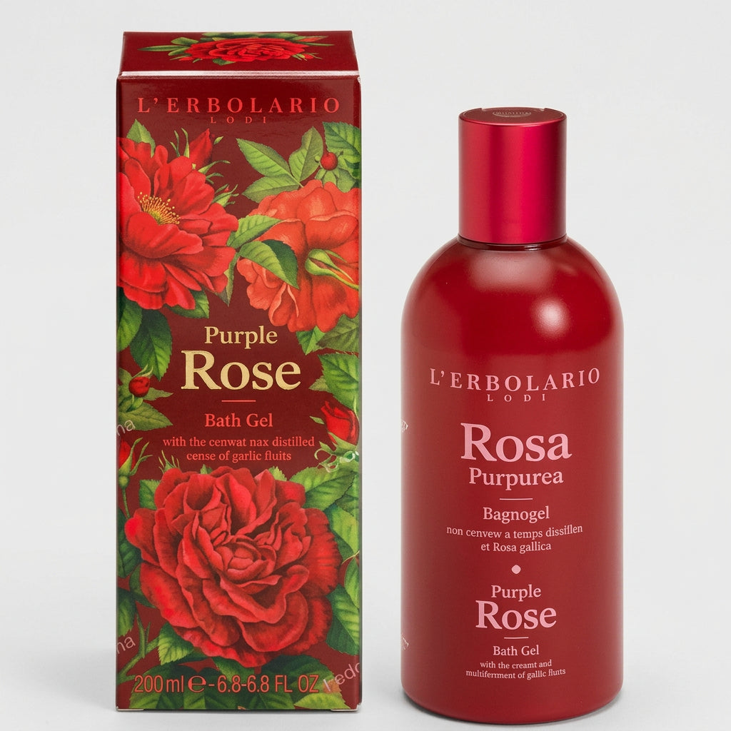 L'Erbolario Gel de Baño Rosa Púrpura 250ml