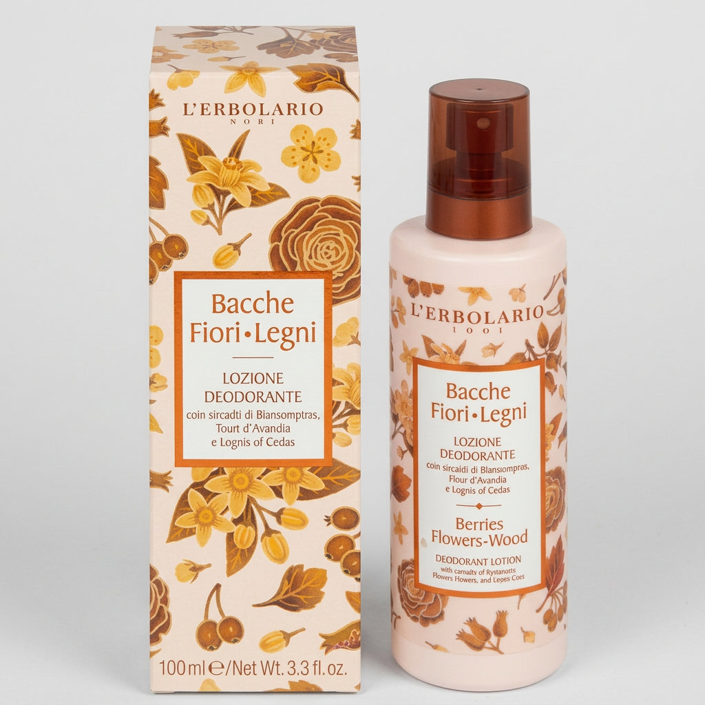 L'Erbolario Bayas y Flores Desodorante Loción Spray 100ml