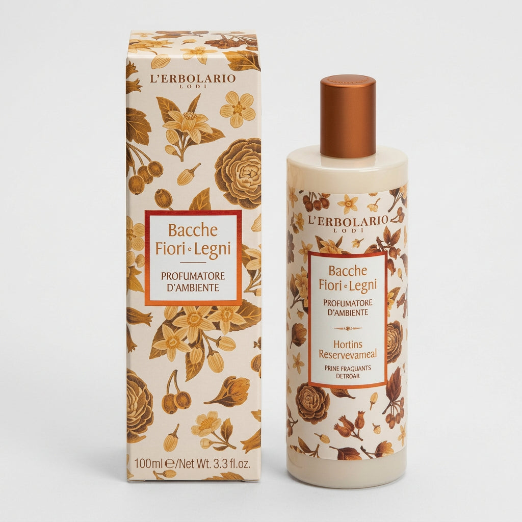 L'Erbolario Bayas y Flores Ambientador Spray 100ml