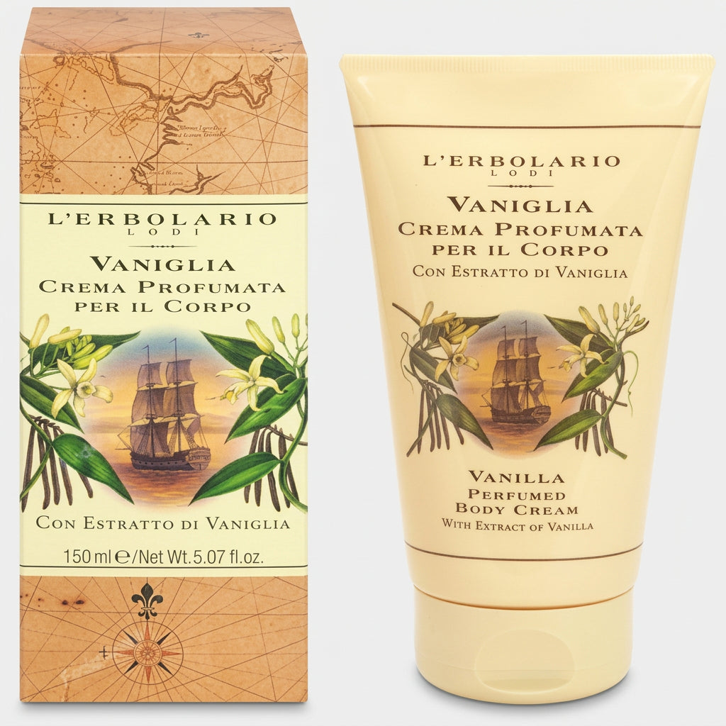 L'Erbolario Vainilla Crema Corporal Perfumada 150ml