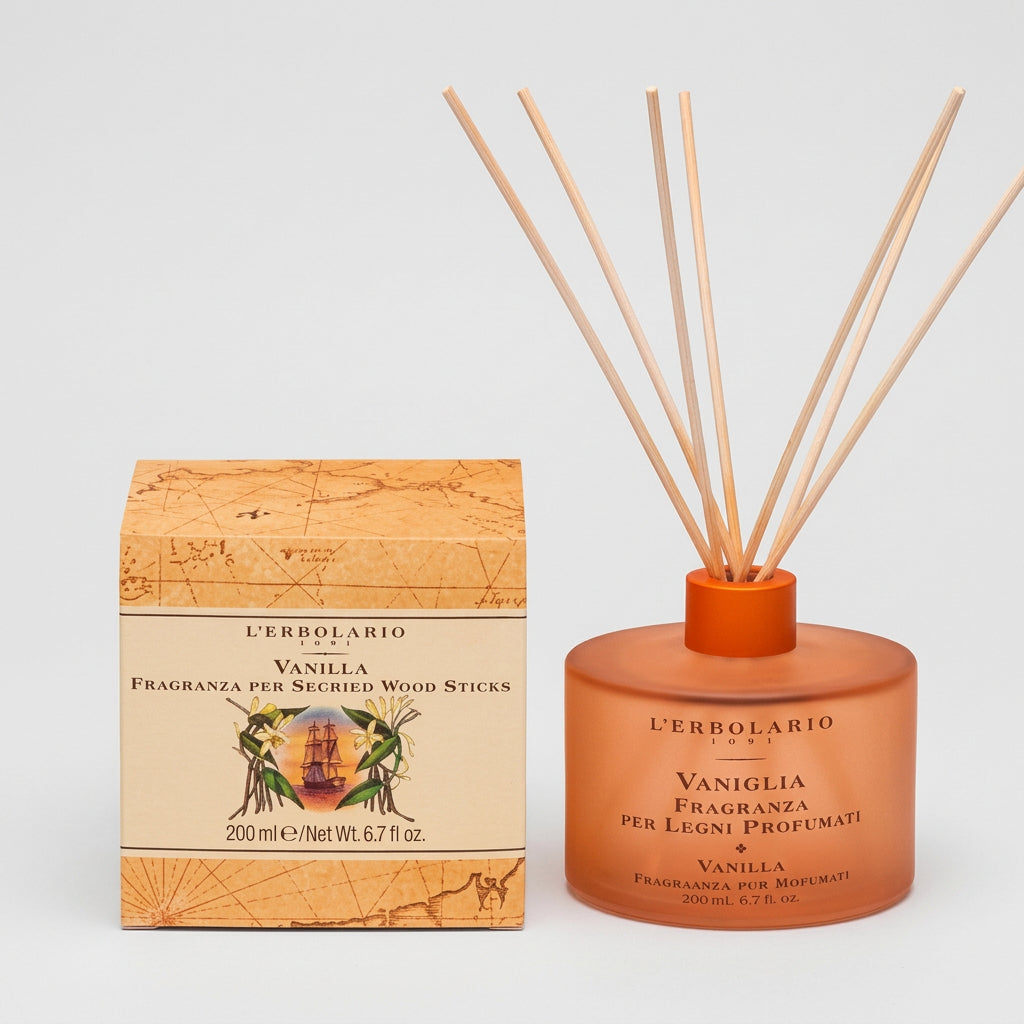 L'Erbolario Mikado Ambientador Vainilla 200ml - L'ERBOLARIO - cosmética natural