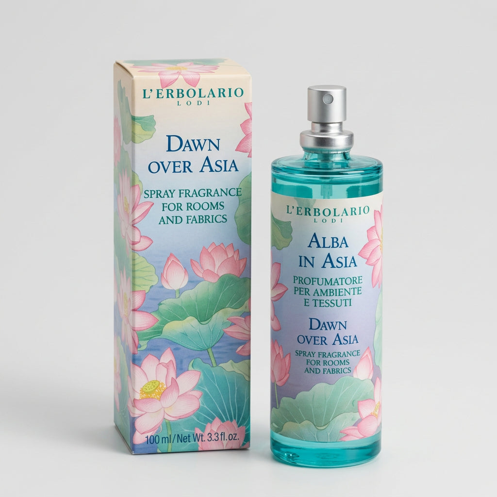 L'Erbolario Spray Ambientador Habitaciones y Tejidos Amanecer sobre Asia 125ml - L'ERBOLARIO - cosmética natural