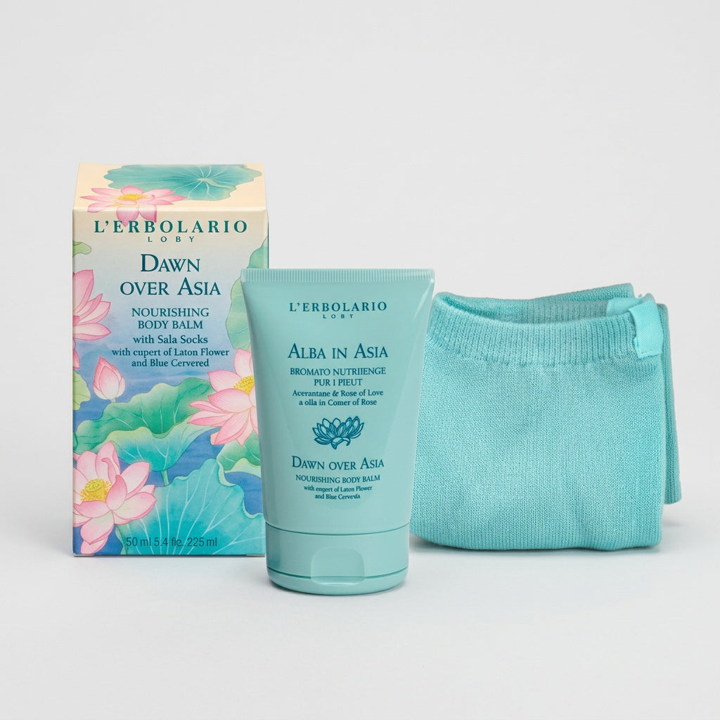 L'Erbolario Bálsamo de Pies con Calcetines Tabi Amanecer sobre Asia 100ml