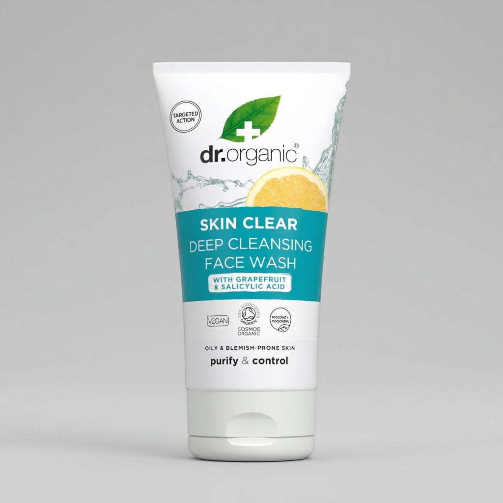 Dr. Organic Skin Clear Limpiador Facial para Poros 125ml - DR. ORGANIC - cosmética