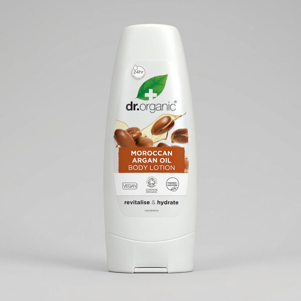 Dr. Organic Loción Corporal de Aceite de Argán 200ml - DR. ORGANIC - cosmética natural