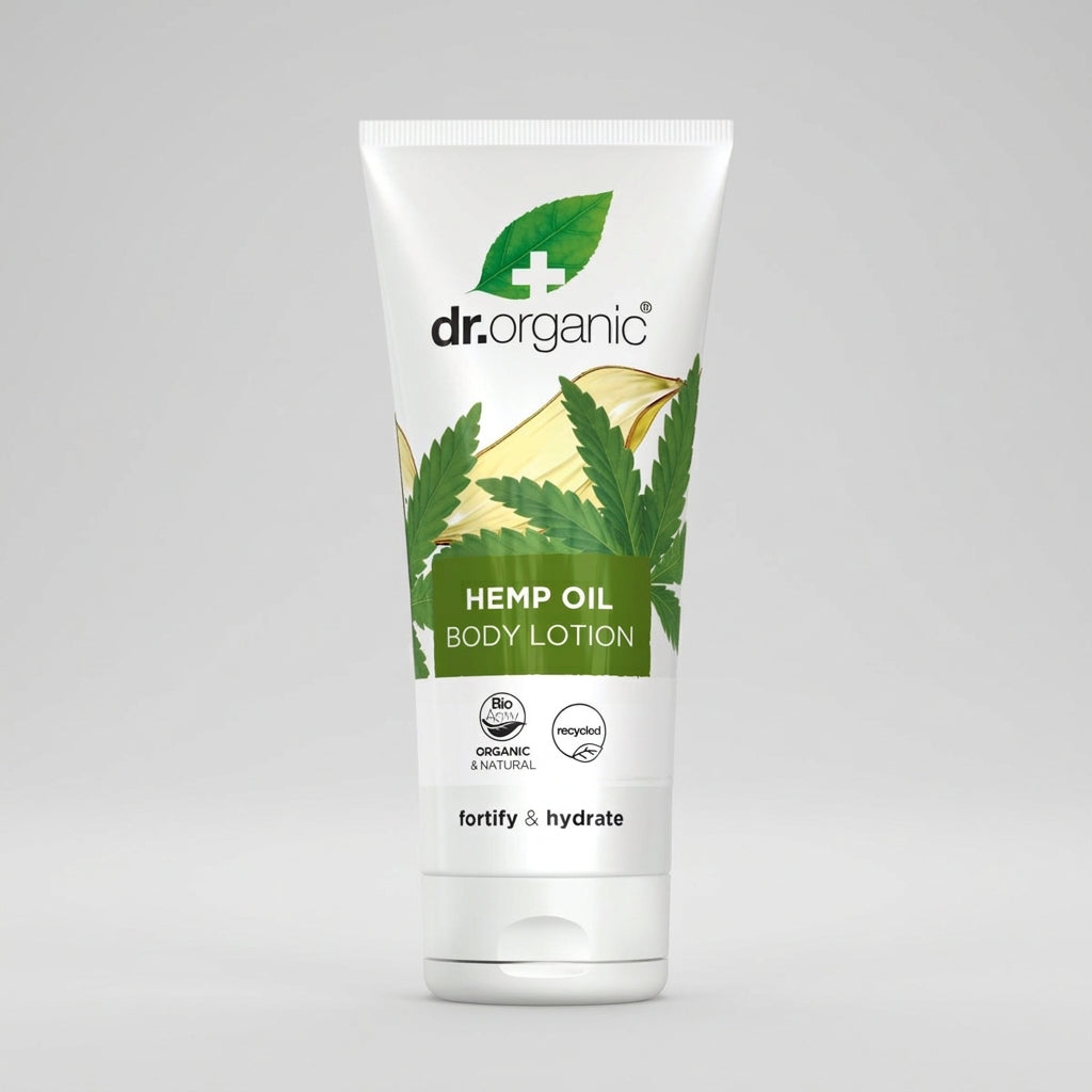 Dr. Organic Loción Corporal de Aceite de Cáñamo 200ml - DR. ORGANIC - cosmética natural