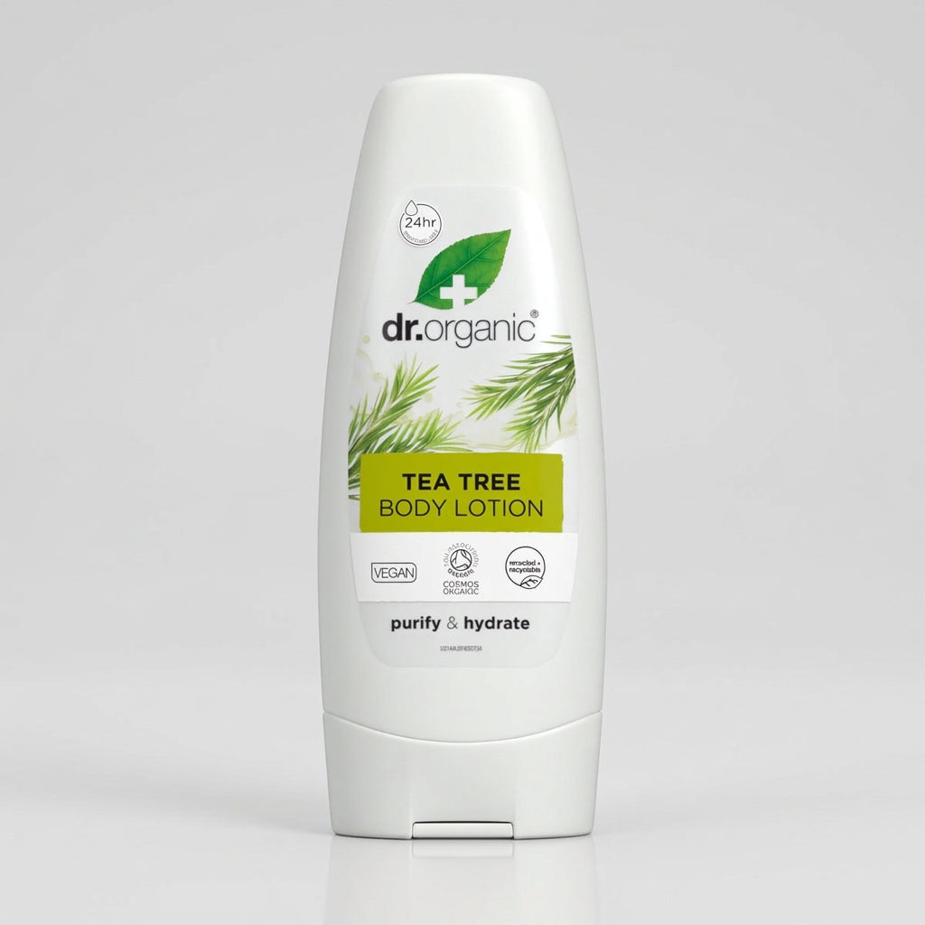 Dr. Organic Loción Corporal de Árbol de Té 200ml - DR. ORGANIC - cosmética natural