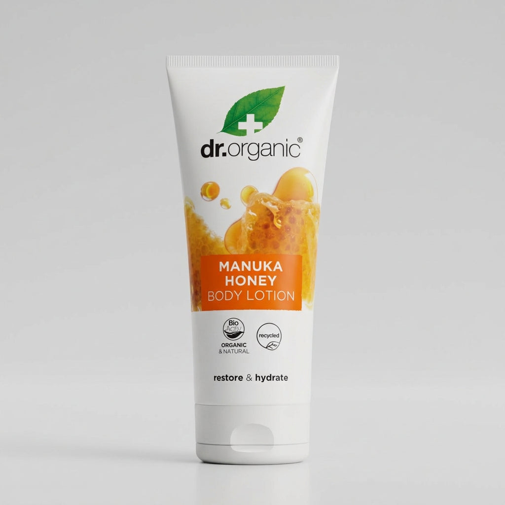 Dr. Organic Loción Corporal de Miel de Manuka 200ml - DR. ORGANIC - cosmética natural