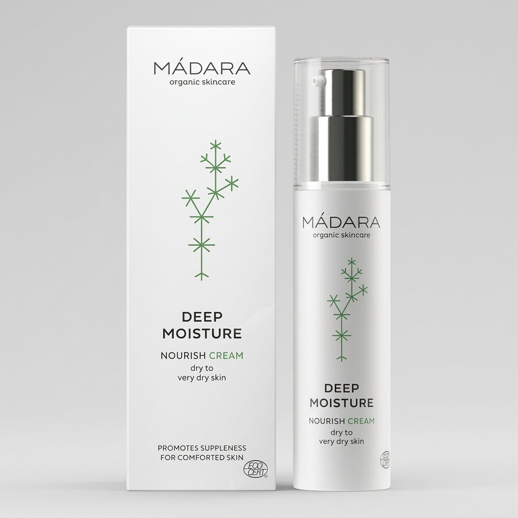 Mádara Deep Moisture Crema Hidratante Piel Seca 50ml