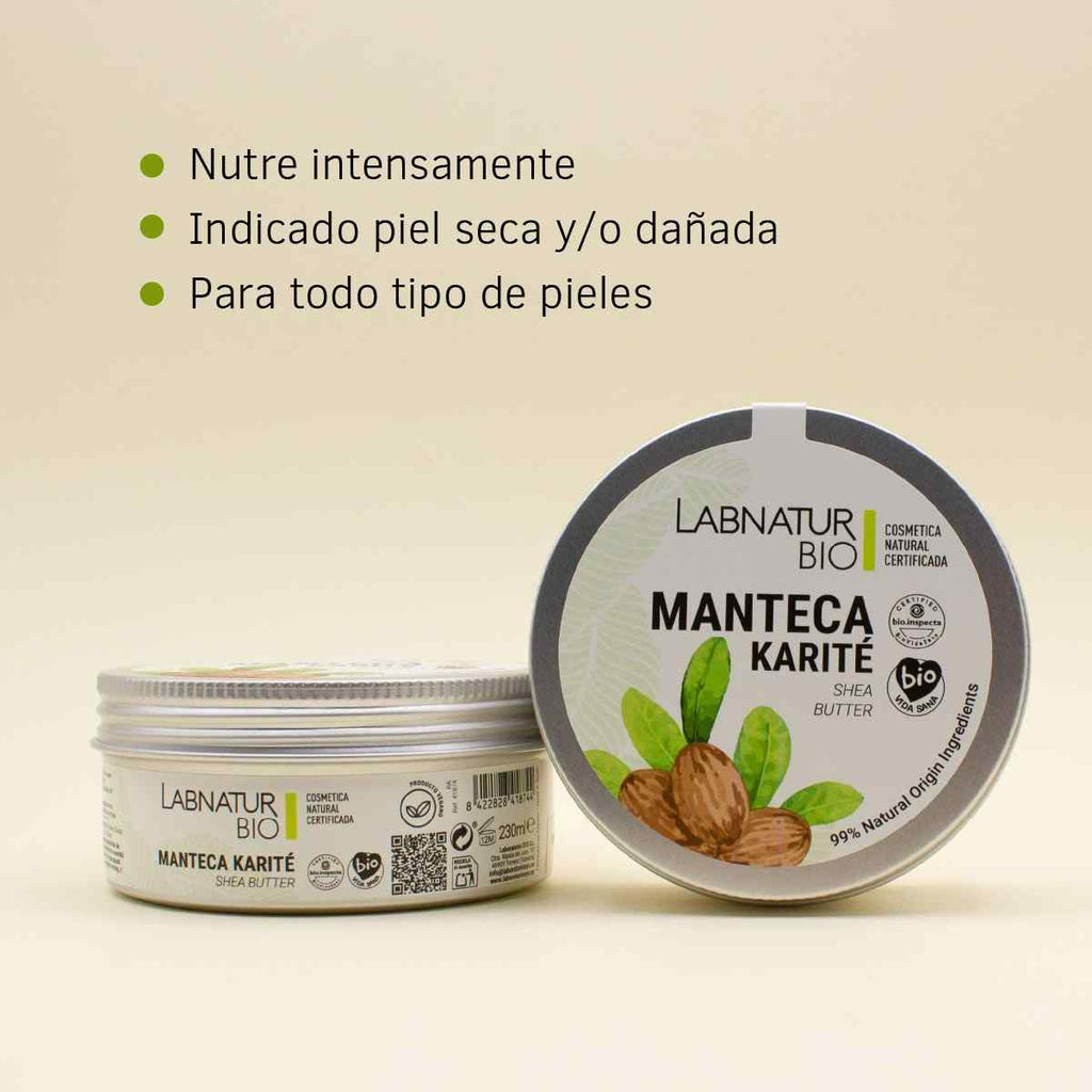 Labnatur Bio Manteca Corporal de Karité 230ml - LABNATUR BIO - cosmética