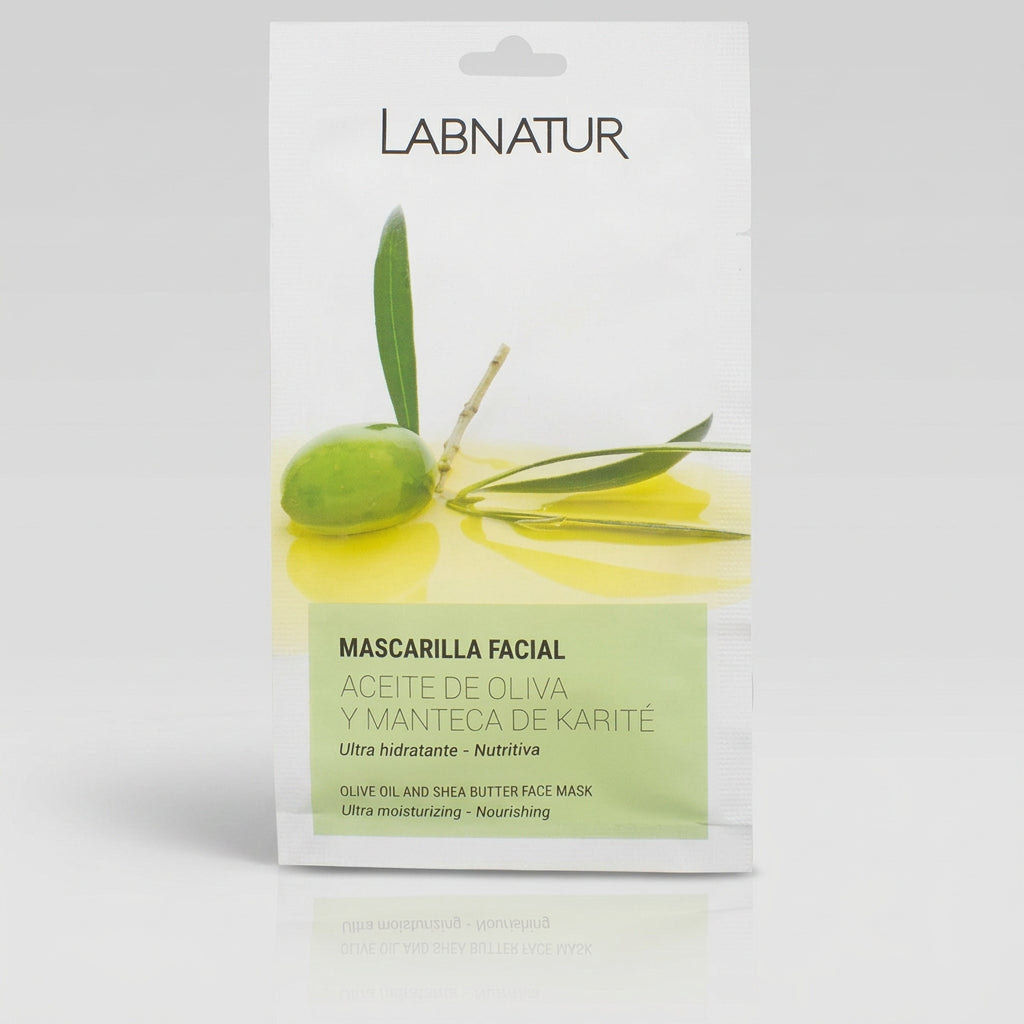 Labnatur Mascarilla Facial de Aceite de Oliva y Karité 15ml - LABNATUR BIO - cosmética