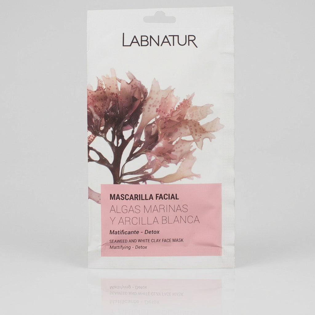 Labnatur Mascarilla Facial de Algas Marinas y Arcilla 15ml - LABNATUR BIO - cosmética