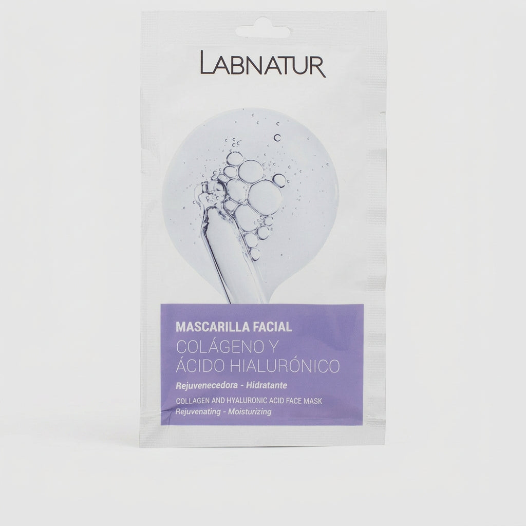 Labnatur Mascarilla Facial de Colágeno y Ácido Hialurónico 15ml - LABNATUR BIO - cosmética