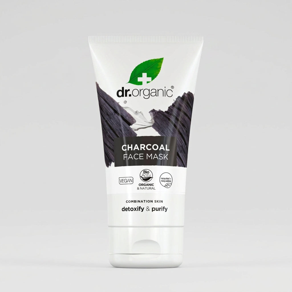 Dr. Organic Mascarilla Facial de Carbón Activado 125ml - DR. ORGANIC - cosmética natural