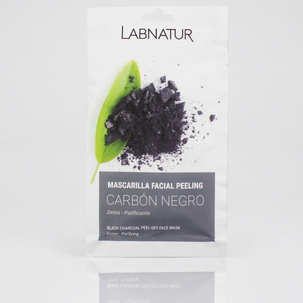 Labnatur Mascarilla Facial Peel Off de Carbón Negro 10ml - LABNATUR BIO - cosmética