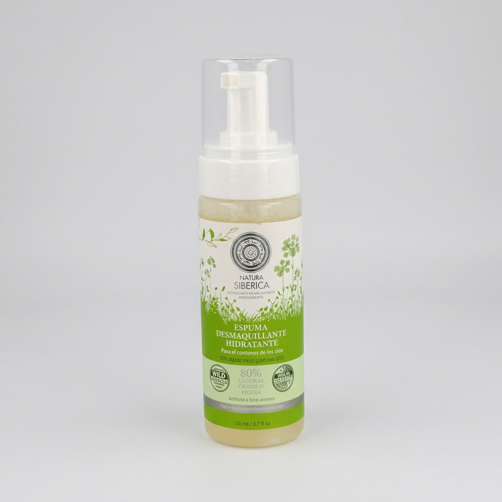 Natura Siberica Espuma Desmaquillante Piel Sensible y Contorno de Ojos - NATURA SIBERICA - cosmética natural