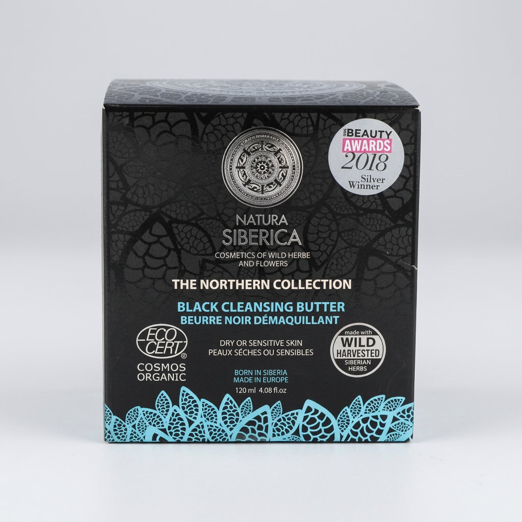 Natura Siberica NORTHERN Manteca Negra Limpiadora Facial 120ml - NATURA SIBERICA - cosmética natural
