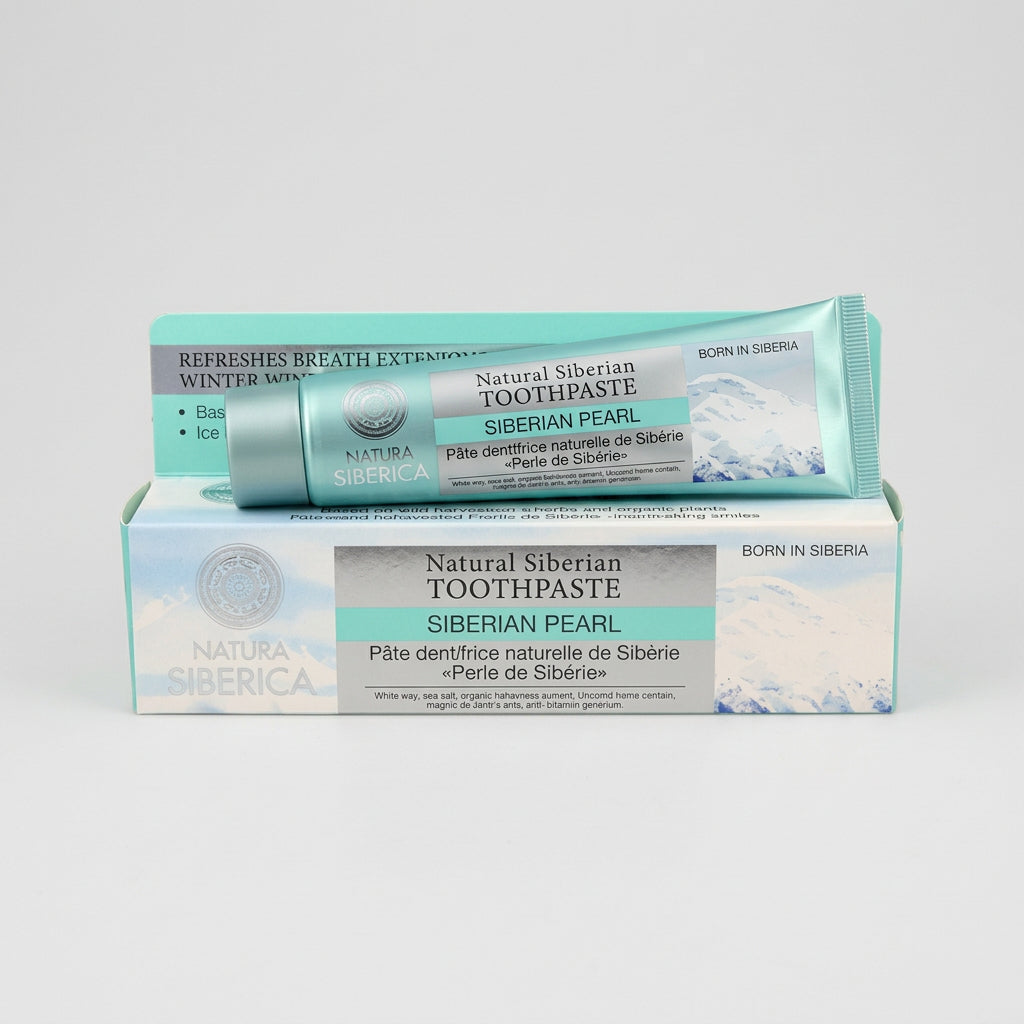 Natura Siberica Dentífrico Natural Perla Siberiana 100g - NATURA SIBERICA - cosmética natural