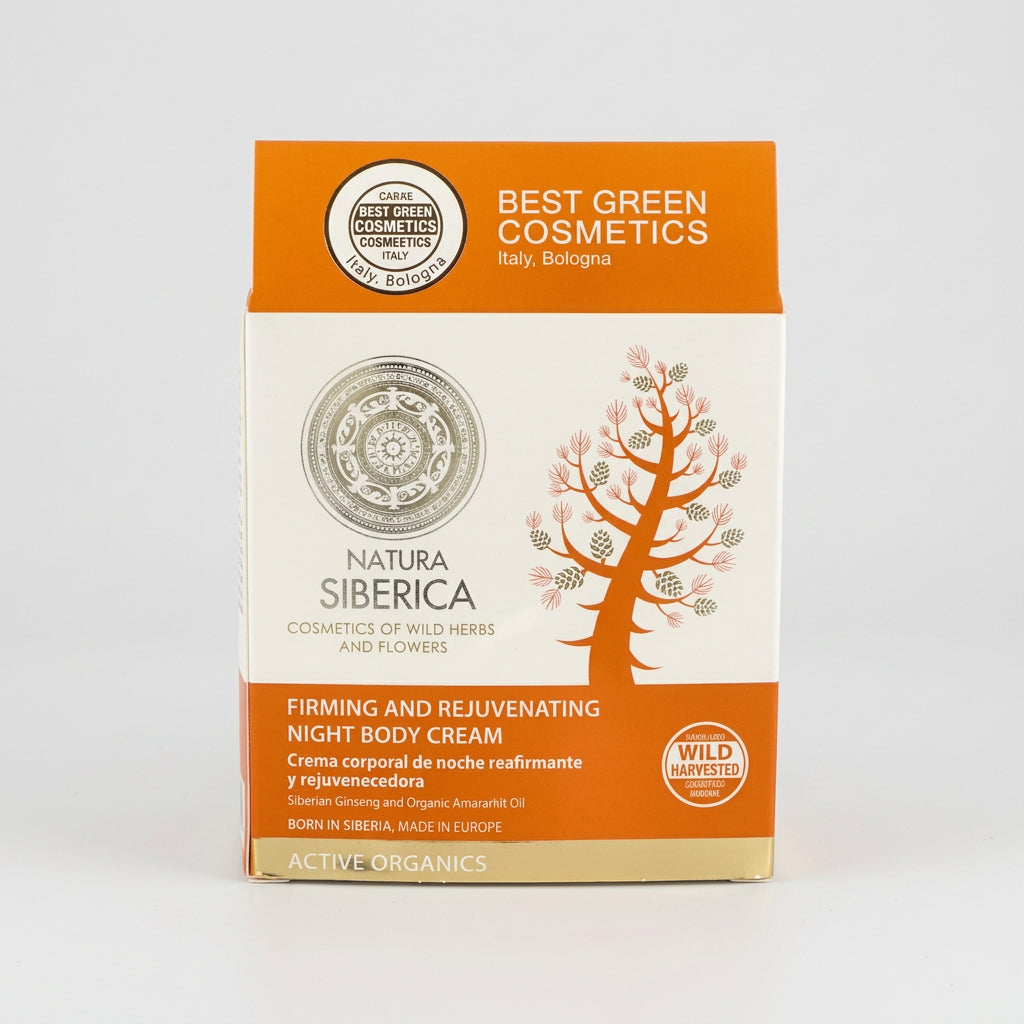 Natura Siberica Crema de Noche Corporal Reafirmante 370ml - NATURA SIBERICA - cosmética natural