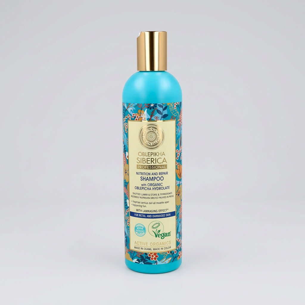 Natura Siberica OBLEPIKHA Champú para Cabello Débil y Dañado 400ml - NATURA SIBERICA - cosmética natural